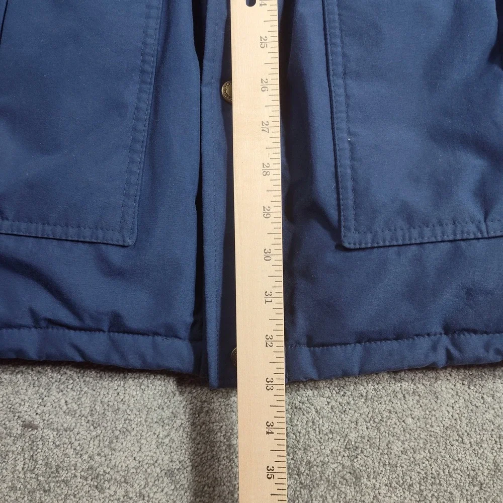 Cabelas Mens Gore Tex Medium‎ Hunting Fishing Winter Jacket Coat Blue Outdoors